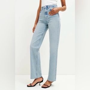 Reformation Wilder High Rise Wide Leg jeans Tenaya